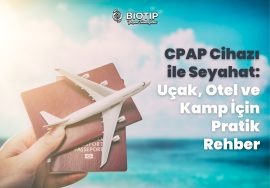 CPAP cihazı ile seyahat uçak kullanım