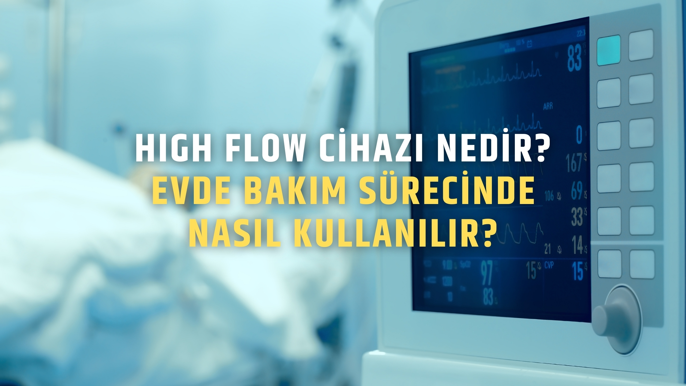 High flow cihazı